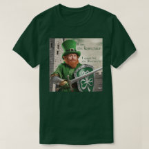 Je suis le Leprechaun, défenseur des Shamrocks.