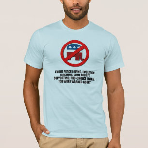 T-shirt Je suis le libéral que vous avez été avertis
