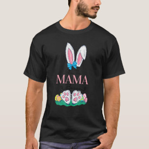 T-shirt Je suis Le Mama Bunny Cute Group Matching Family E
