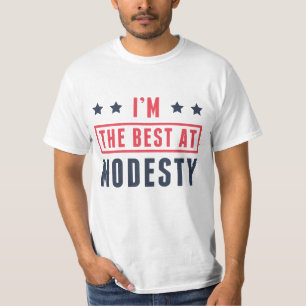 T-shirt Je suis le meilleur chez Modesty