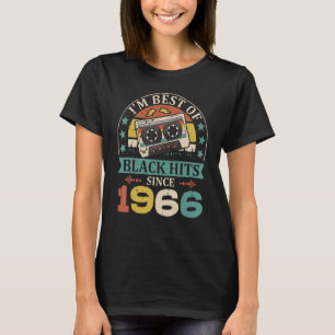 T-shirt Je suis le meilleur de Black Hits depuis 1966 Cass