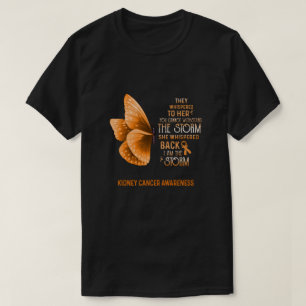 T-shirt Je Suis Le Papillon De Sensibilisation Au Cancer D