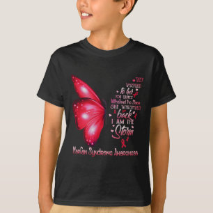 T-shirt Je Suis Le Papillon De Sensibilisation Au Syndrome