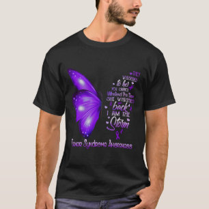 T-shirt Je Suis Le Papillon De Sensibilisation Au Syndrome