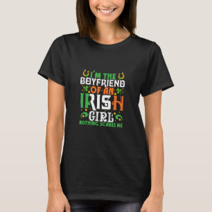 T-shirt Je Suis Le Petit Amis D'Une Irlandaise Rien N'A Pe