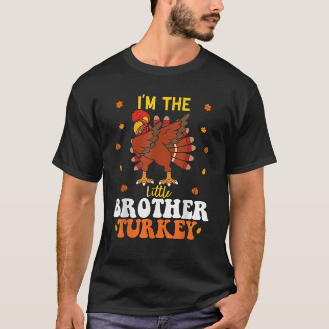 T-shirt Je suis le Petit Frère Turquie Funny Frère Merci (Devant)