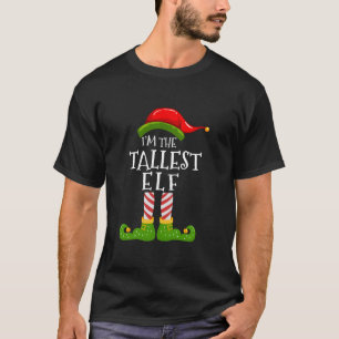 T-shirt Je suis le plus grand Elf Group Matching Famille C