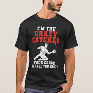 T-shirt Je suis le receveur fou dont votre entraîneur vous