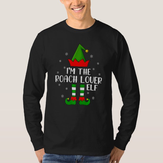 T-shirt Je suis le Roach Elf Noël (Devant)