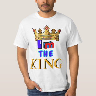 T-shirt Je suis le roi