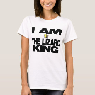 T-shirt Je suis le roi de lézard