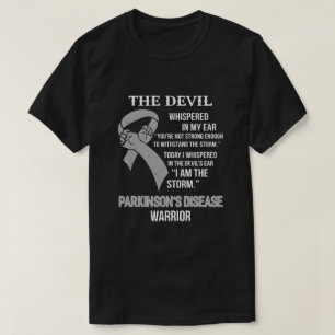 T-shirt Je suis le soutien à la tempête Parkinson
