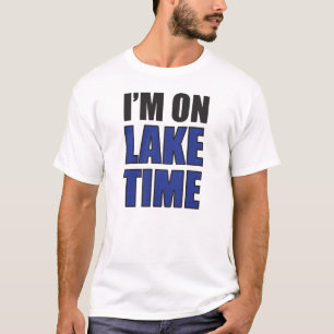 T-shirt Je suis le temps de lac