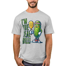 JE SUIS LE VRAI DILL PICKLEBALL FUNNY SPORTY MASCO