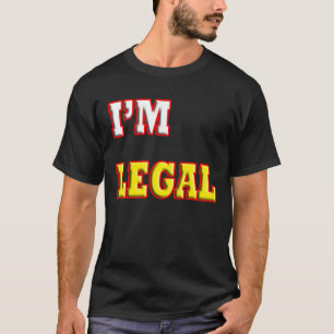 T-SHIRT JE SUIS LÉGAL