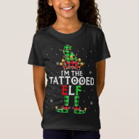 Je suis l'elfe tatoué aux lumières de Noël Elfe ro