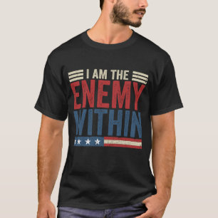 T-shirt Je Suis L'Ennemi Au Sein De Tee - Kamala Harris 20