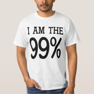 T-shirt Je suis les 99 pour cent