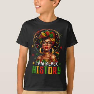 T-shirt Je suis les femmes de l'histoire noire Mois de l'h