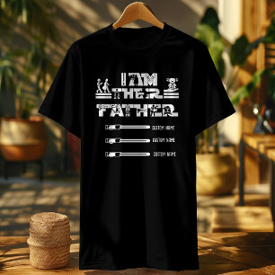 T-shirt Je suis leur père chemise clair signe papa cadeaux