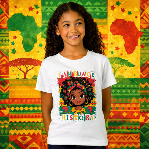 T-Shirt Je suis l'histoire noire