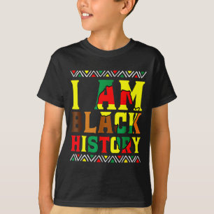 T-shirt Je suis l'histoire noire le mois de l'histoire noi