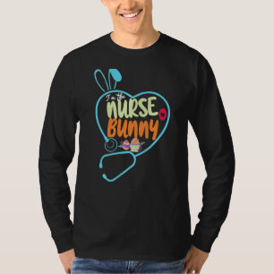 T-shirt Je suis L'Infirmière Bunny Infirmière Cute Stethos