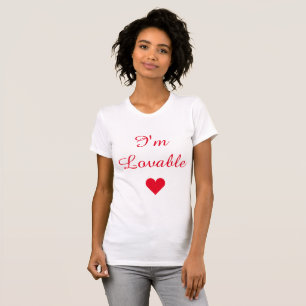T-shirt Je suis Lovable