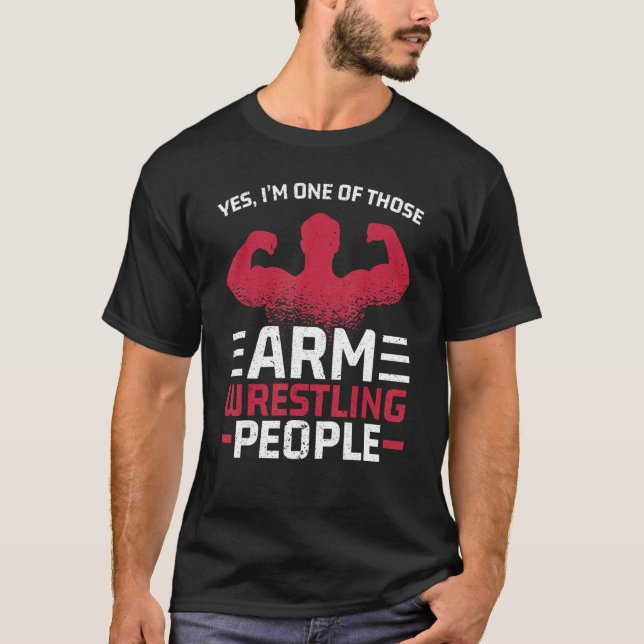 T-shirt Je suis l'un de ces lutteurs d'armes (Devant)