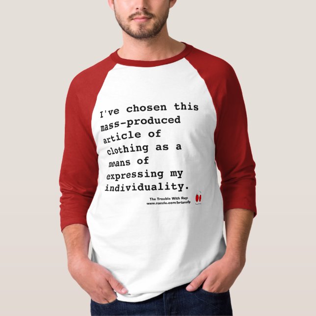T-shirt Je suis ma propre personne (Devant)
