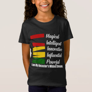 T-Shirt Je suis Magical Black histoire mois unisex