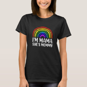 T-shirt Je suis maman Elle est maman Lgbt Fier Lesbienne M