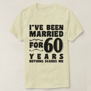 T-shirt Je suis marié depuis 60 ans Grands-parents Cool