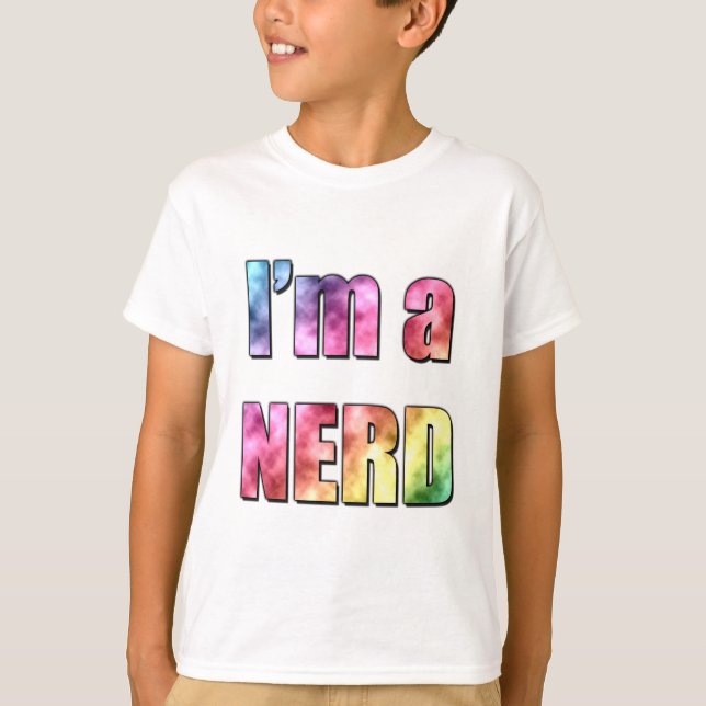 T-shirt Je suis NERD (Devant)