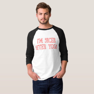 T-SHIRT JE SUIS NICER APRÈS YOGA