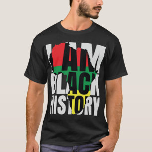 T-shirt Je suis Noir Histoire Essentiel