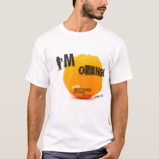 T-shirt Je suis orange