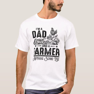 T-shirt Je suis papa et paysan   Agriculture