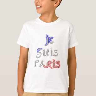 T-shirt Je Suis Paris Art Print