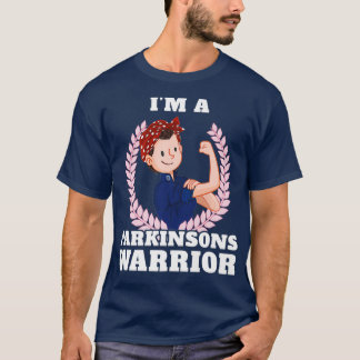 T-shirt Je suis Parkinsons Guerrier Parkinsons Maladie