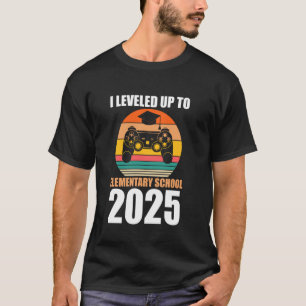 T-shirt Je suis passé au niveau école primaire 2025 école