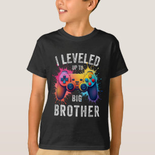 T-shirt Je suis passé au statut de grand frère - Illustrat
