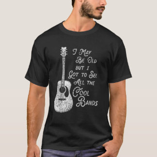 T-shirt Je Suis Peut-Être Vieille Mais Je Dois Voir Toutes
