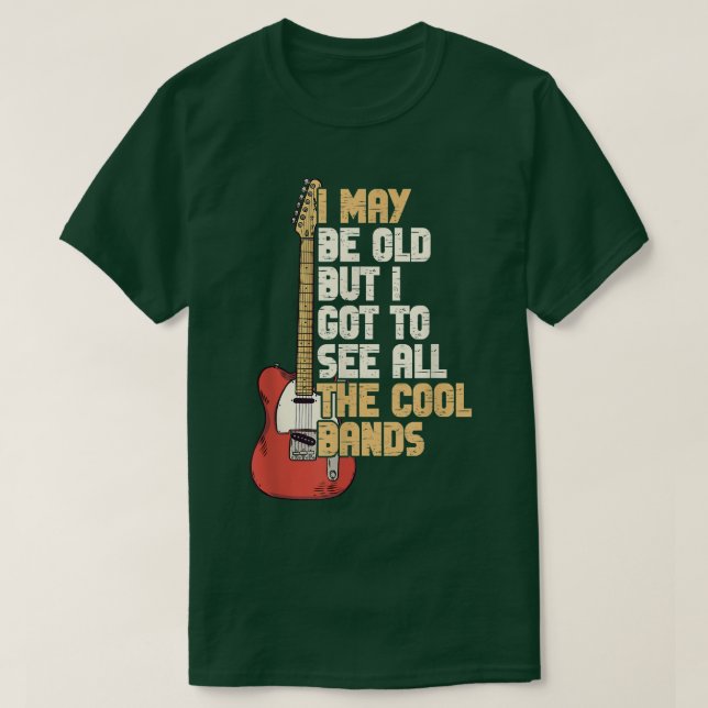 T-shirt Je Suis Peut-Être Vieille Mais Je Dois Voir Toutes (Design devant)