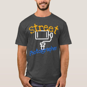 T-shirt Je Suis Photographe De Rue Selfie Stick 
