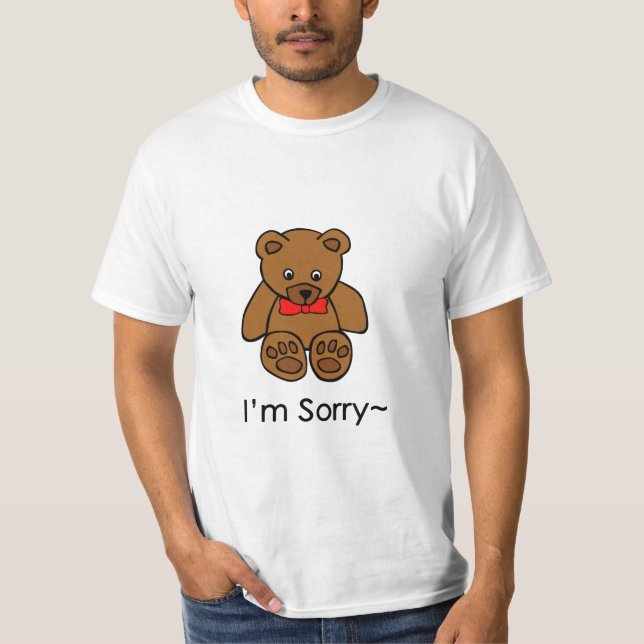 T-shirt Je suis pièce en t de Sorry~ (Devant)