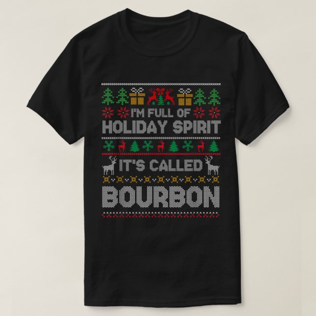 T-shirt Je suis plein d'esprit de vacances qu'on appelle B (Design devant)
