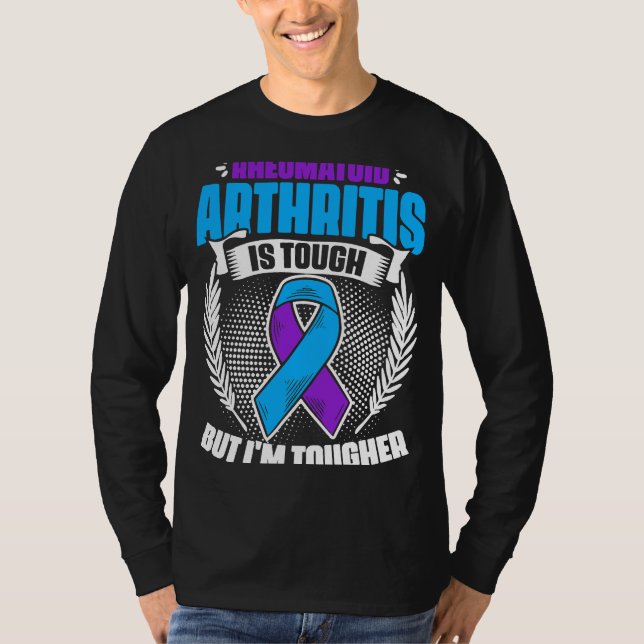 T-shirt Je suis plus sévère Rhumatoïde Ribbon Sensibilisat (Devant)