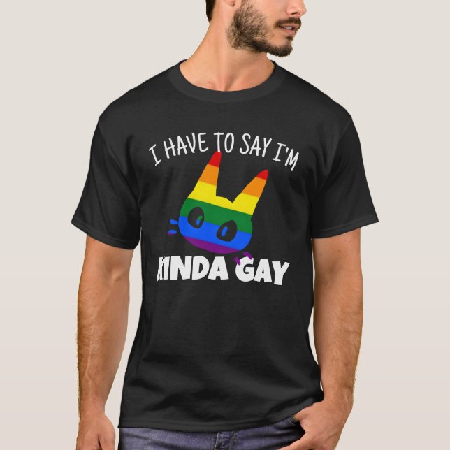 T-shirt Je suis plutôt gay (Devant)