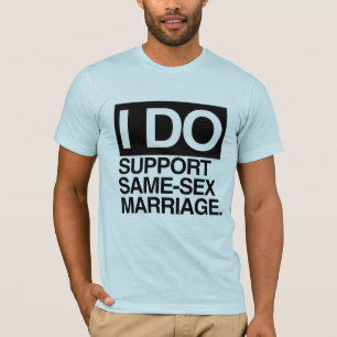 T-shirt Je suis pour le mariage homosexuel -.png